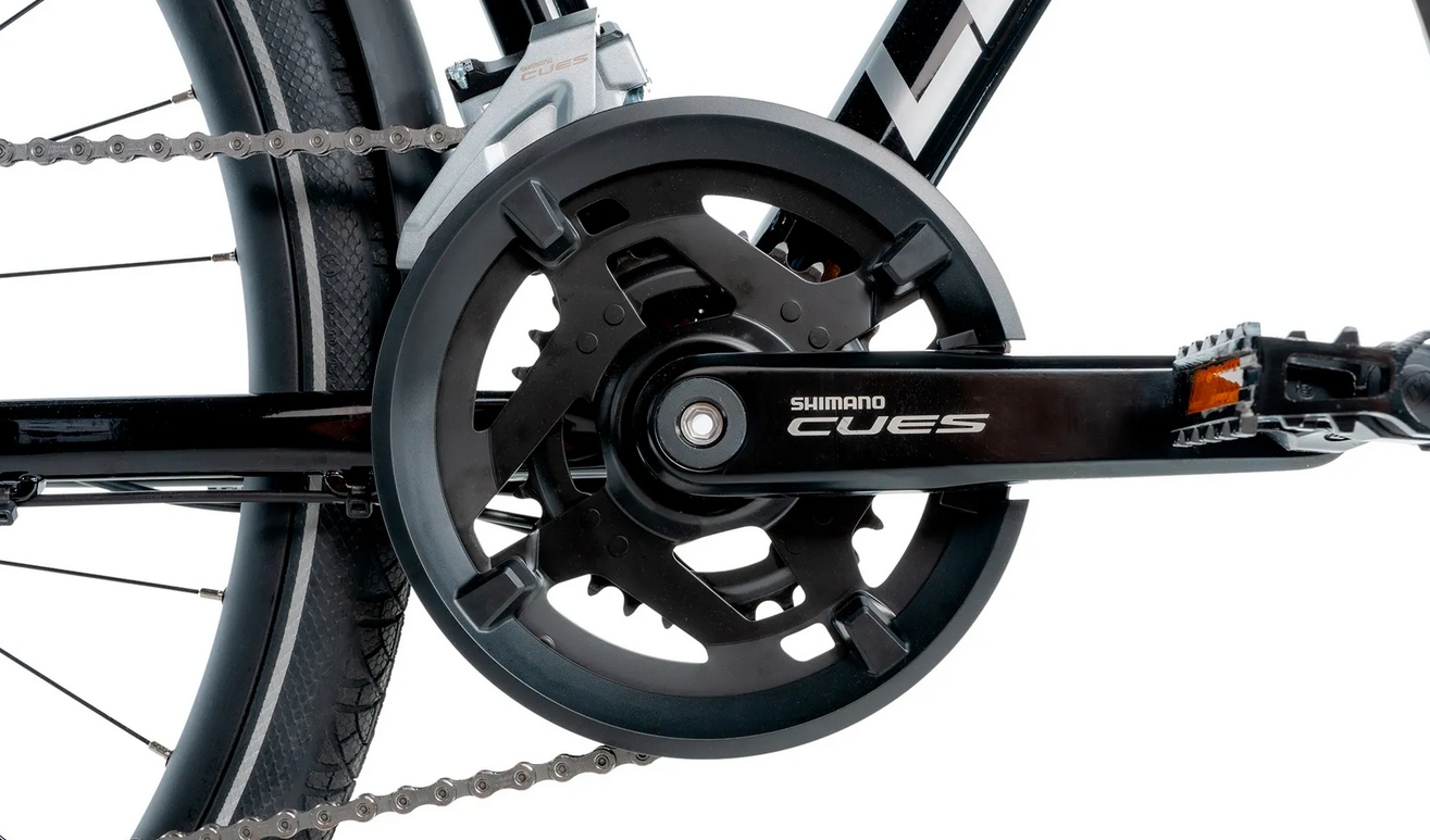 Leader Fox ESPIRIT pánské, rám 19" (L), model 2025-1, black/silver - ZDARMA dopravné, odborná montáž, seřízení!