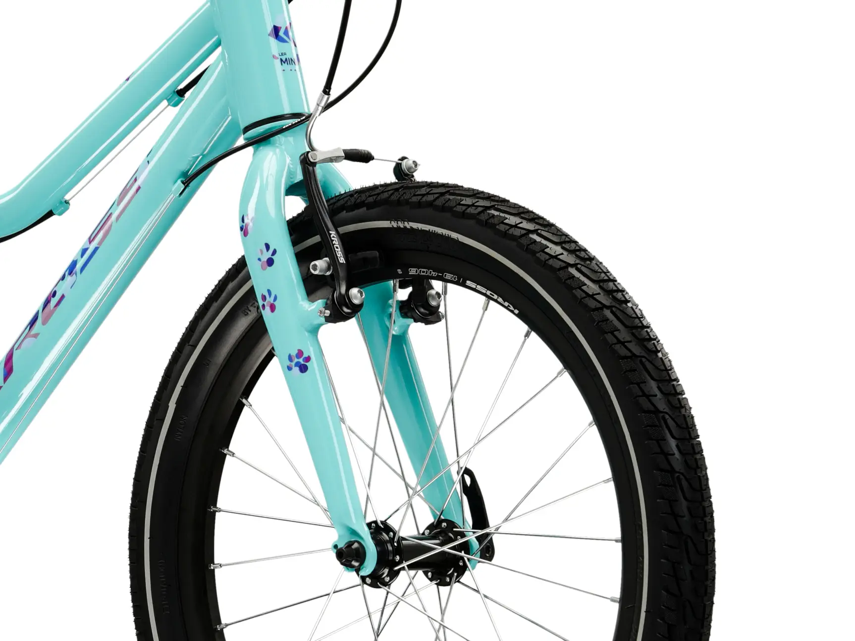 KROSS LEA MINI 3.0, model 2025, pneu 20", barva tyrkysová - ZDARMA dopravné, odborná montáž, seřízení!