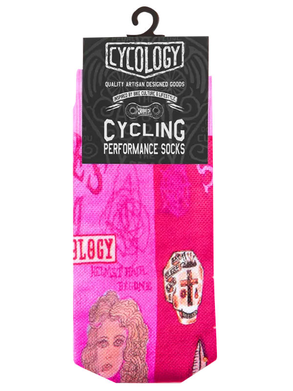 Cyklistické ponožky Cycology Zadie 