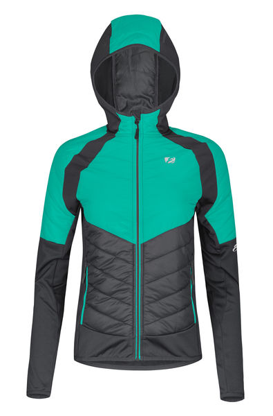 Dámská bunda/mikina ETAPE  SIERRA PRO 2.0, mint/antracit