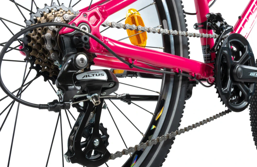 Leader Fox SPIDER dívčí 24" 2026-2, pink - ZDARMA dopravné, odborná montáž, seřízení a sada světel!