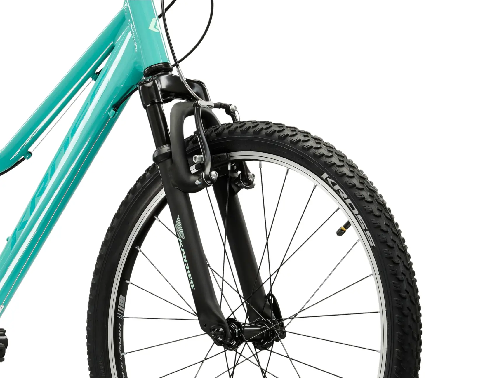 KROSS LEA JR 1.0, model 2026, pneu 24", barva mátová - ZDARMA dopravné, odborná montáž, seřízení a sada světel TWINS!