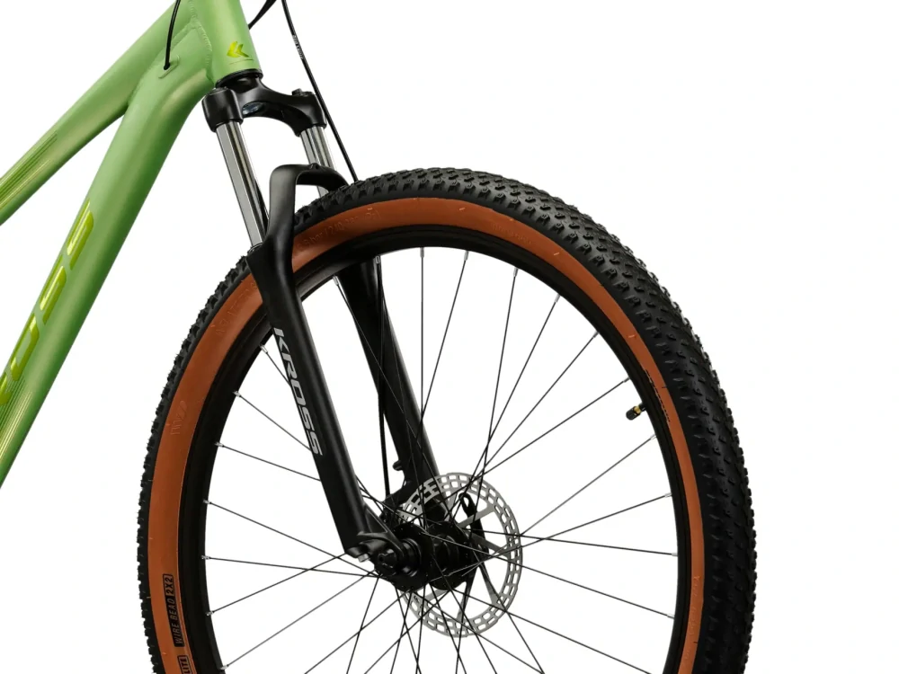 KROSS LEA X200, model 2026, pneu 29", barva zelená/zelená/matný - ZDARMA dopravné, seřízení, odborná montáž a sada světel!