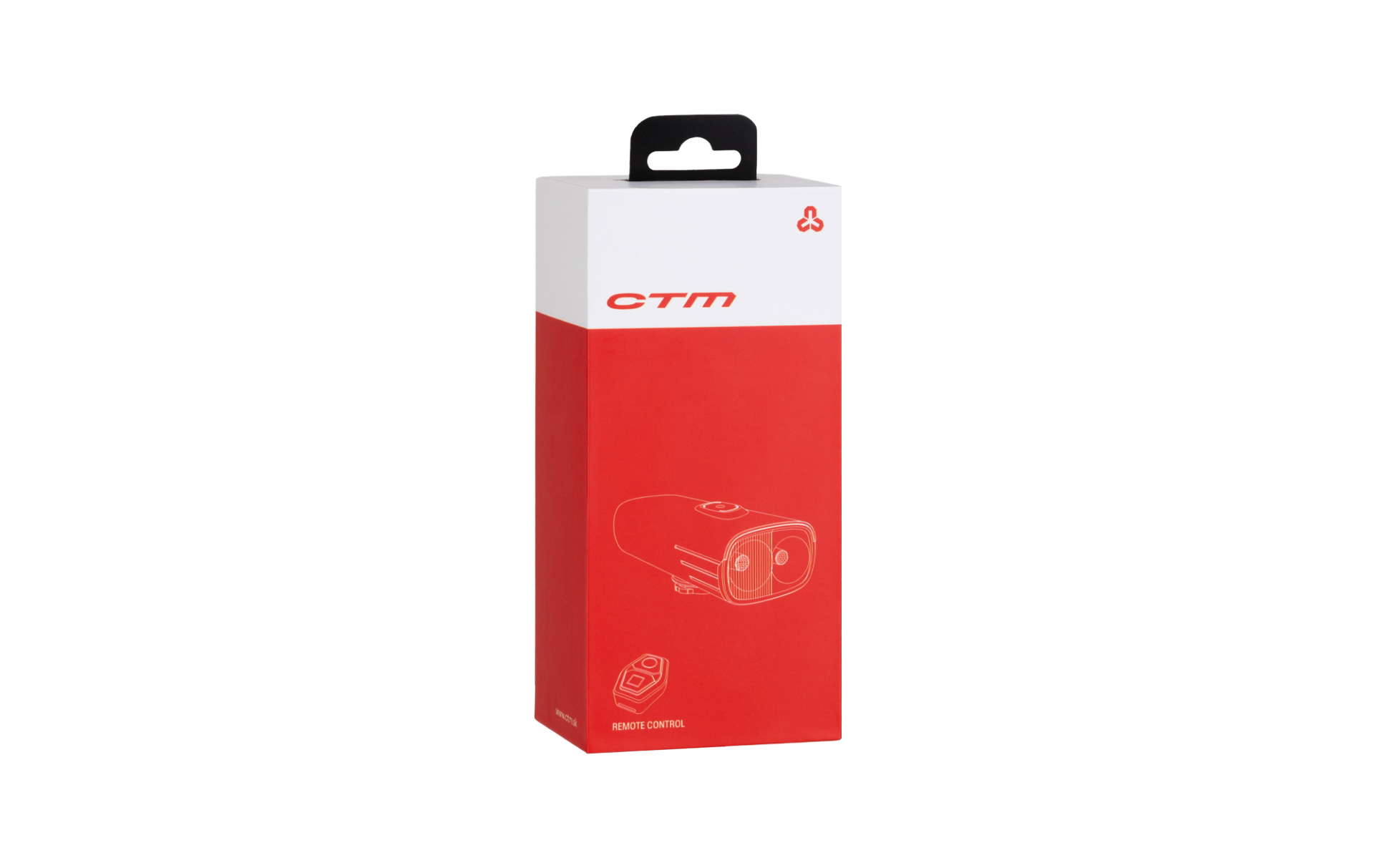 Osvětlení přední CTM D:AMP 16, 1600lm, USB-C