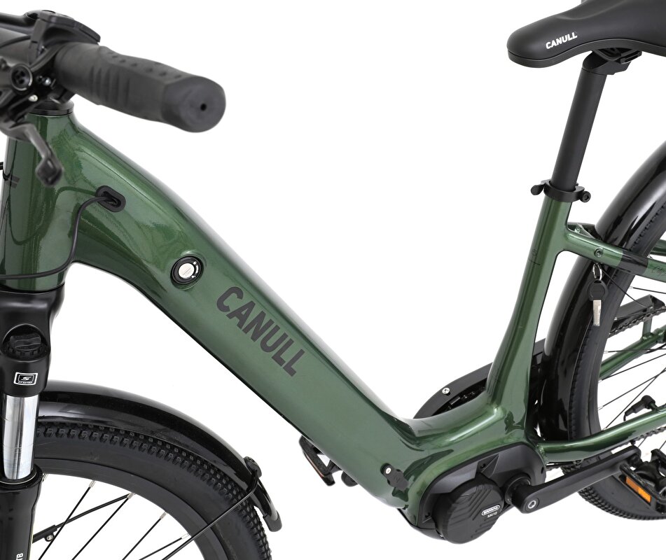 Elektrokolo CANULL City 2 720Wh/15A, 29", barva forest green, model 2026 - ZDARMA dopravné, odborná montáž, seřízení a dárkový poukaz na nákup příslušenství!