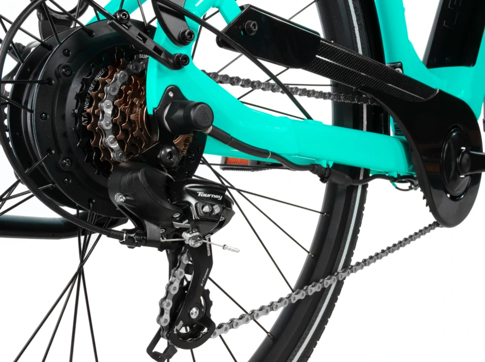 Leader Fox INDUKTORA, pneu 28", model 2026-5, barva mint - ZDARMA dopravné, odborná montáž, seřízení a dárkový poukaz na nákup příslušenství!
