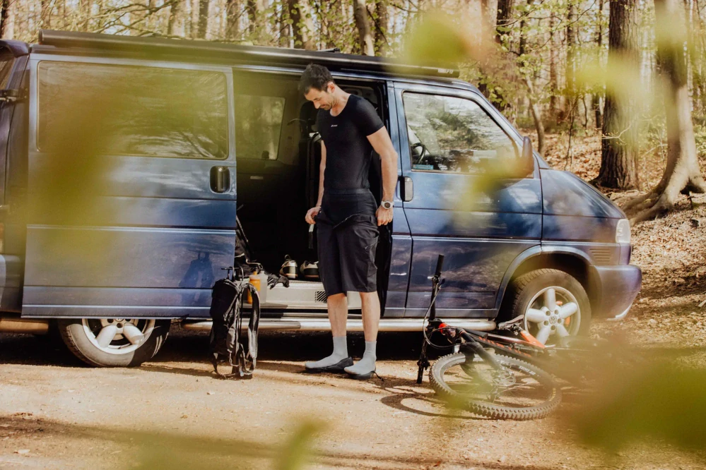 Vložka vnitřní FORCE pro MTB kraťasy SUPPORT, černá