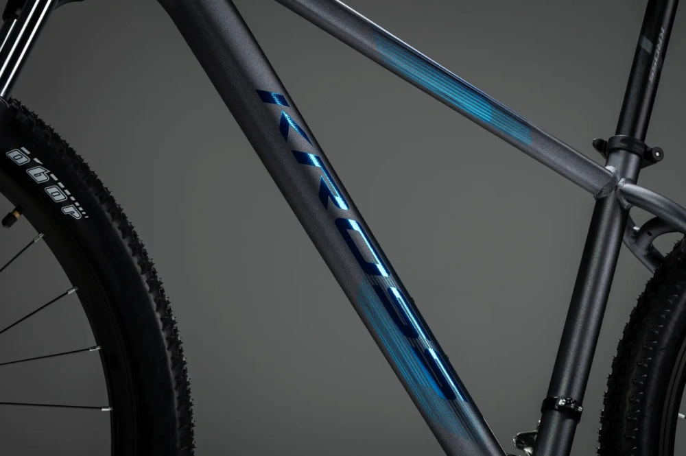 KROSS HEXAGON X200 pneu 29", model 2027, barva šedá/modrá/matný - ZDARMA dopravné, seřízení, odborná montáž a sada světel!
