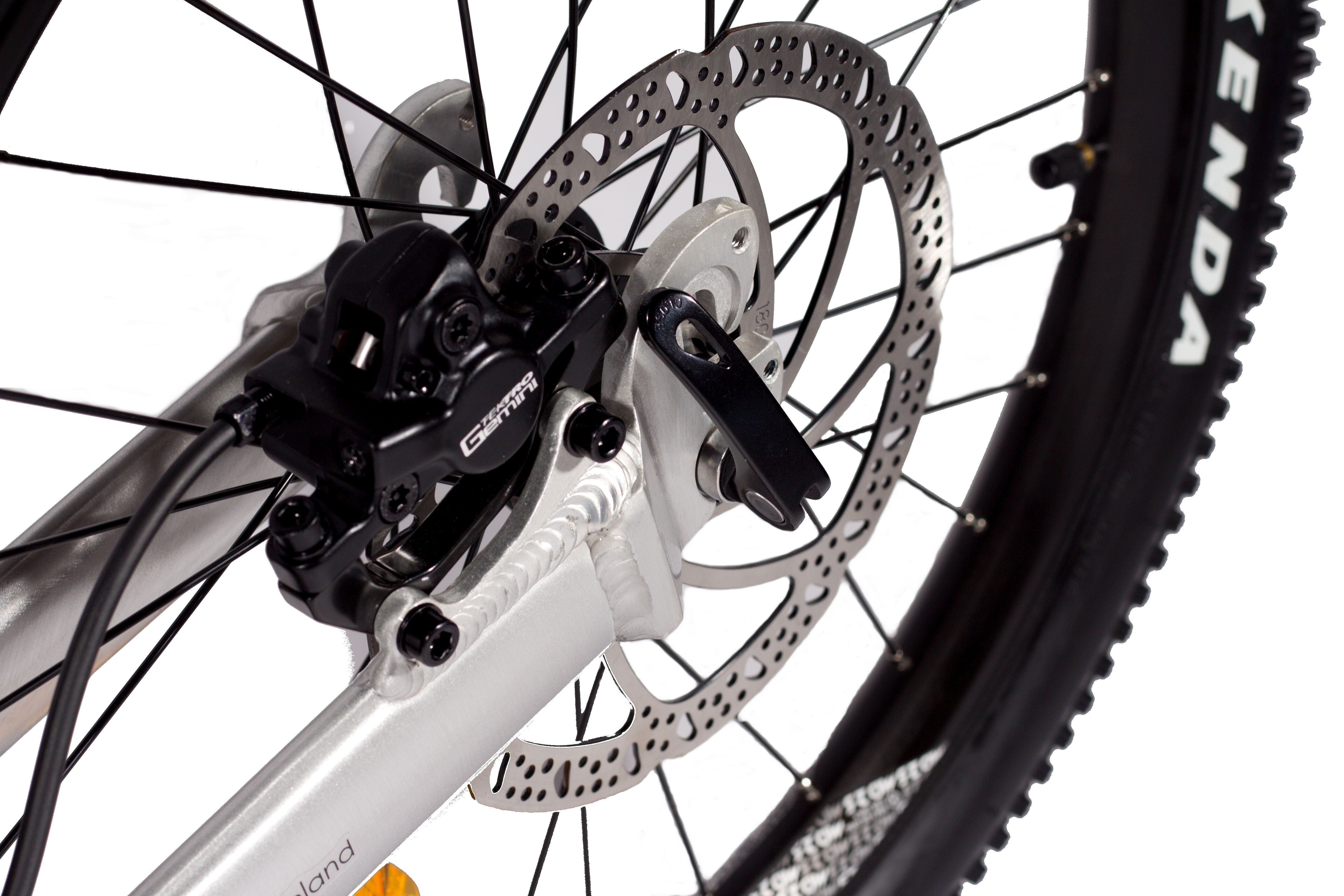 Koloběžka KICKBIKE Cross Max 20HD, stříbrná - Doprava ZDARMA!