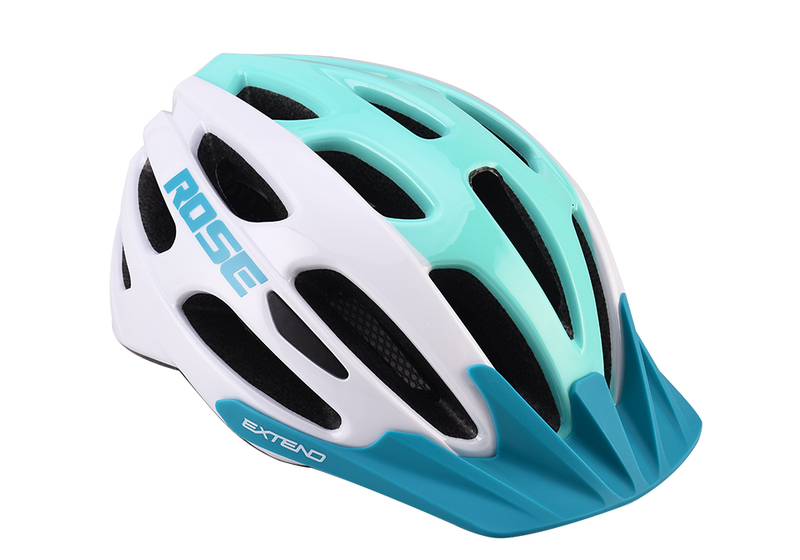 Cyklistická přilba EXTEND ROSE white-green