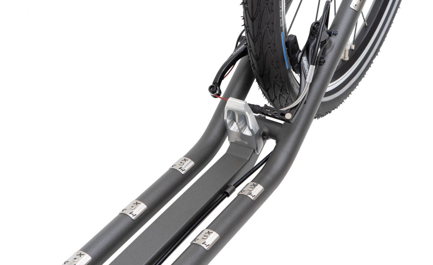 Koloběžka KOSTKA TWENTY MAX (G6), barva satin grey - ZDARMA dopravné!