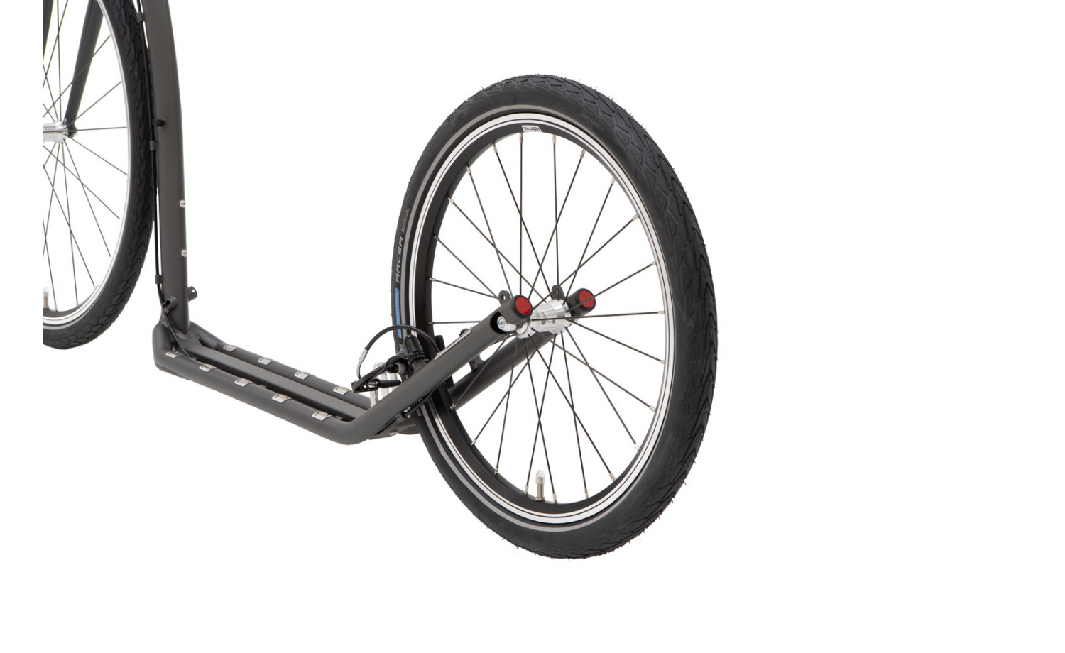 Koloběžka KOSTKA TOUR MAX (G6), barva satin grey - ZDARMA dopravné!