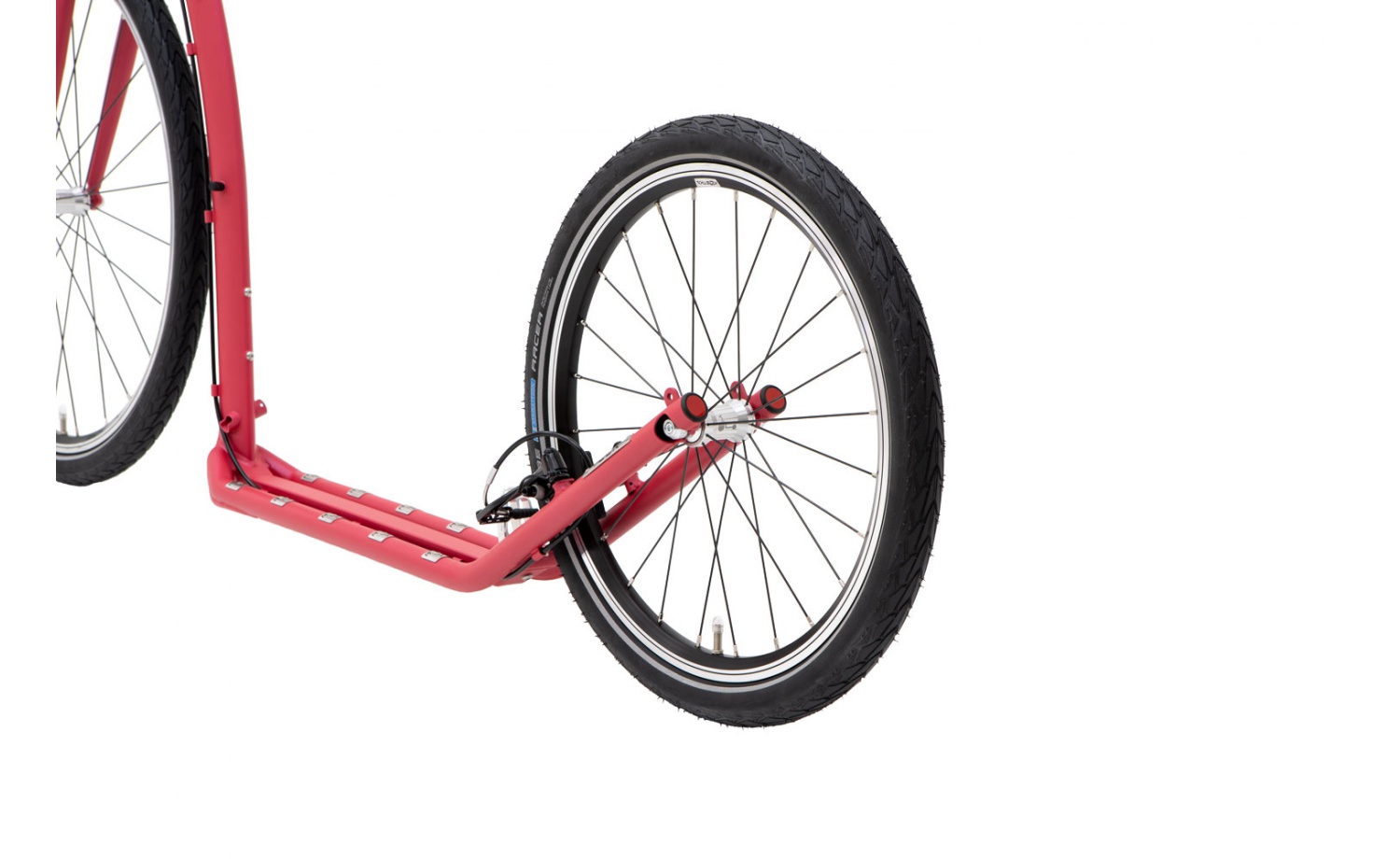 Koloběžka KOSTKA TOUR MAX (G6), barva satin strawberry - ZDARMA dopravné!