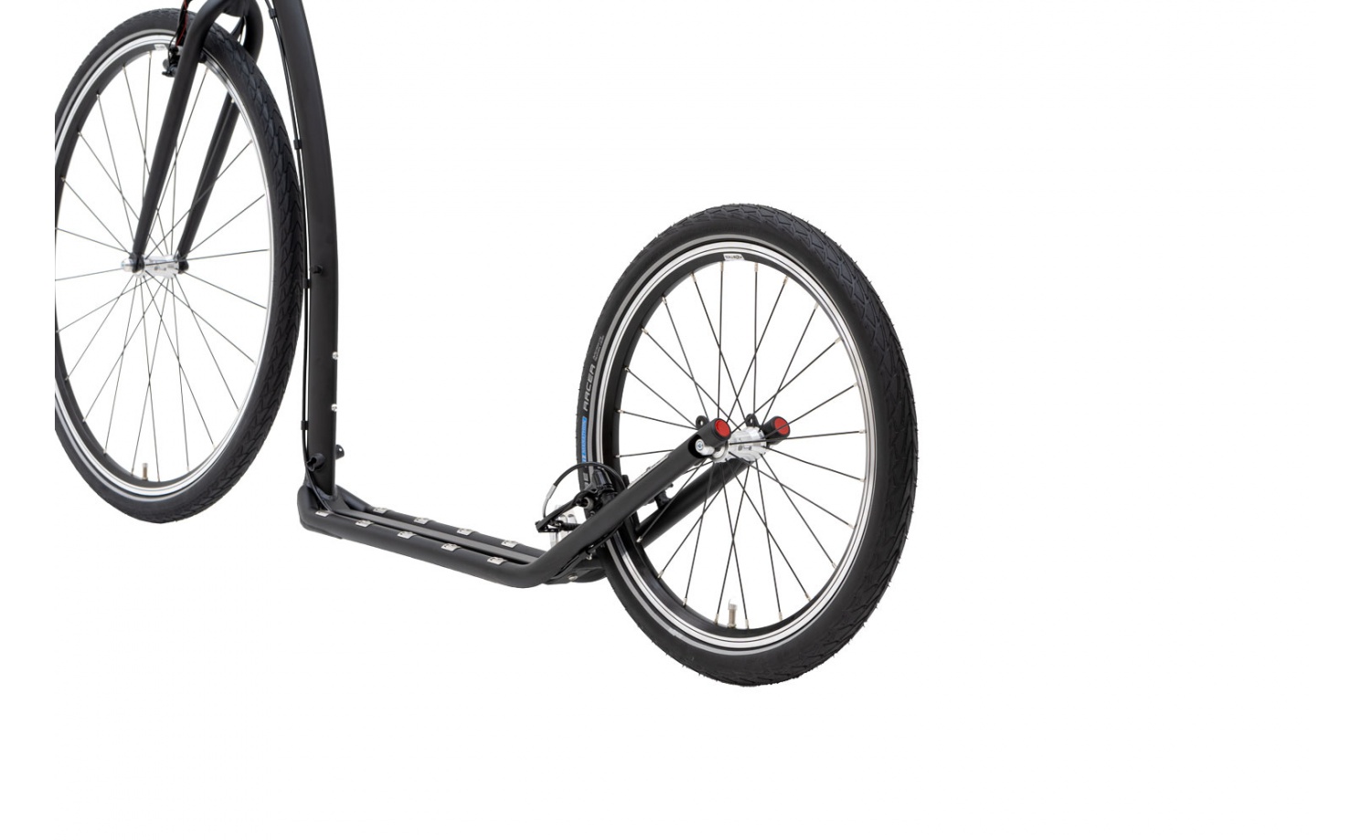 Koloběžka KOSTKA TRAVEL MAX (G6), barva satin black - ZDARMA dopravné!