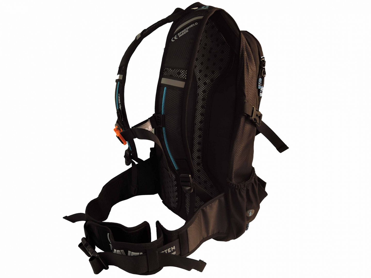 Batoh HAVEN RIDE-KI 22l black/blue, bez chrániče páteře