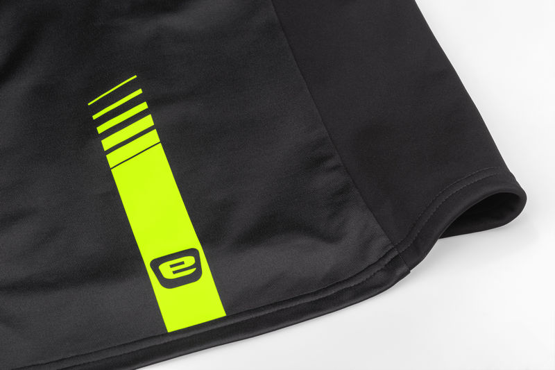 Pánská zimní bunda  BALANCE WS, černá/žlutá fluo