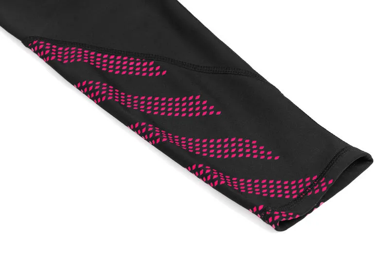 Dámské elastické kalhoty ETAPE REBECCA 2.0, černá/růžová 