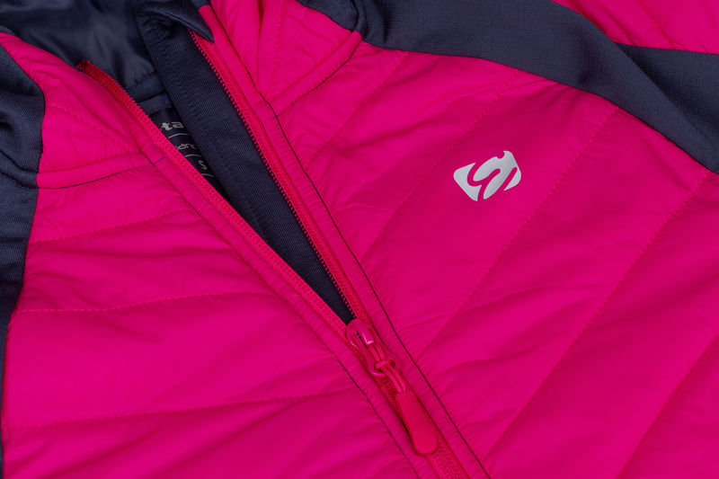 Dámská bunda/mikina ETAPE SIERRA PRO 2.0, magenta/modr, velikost M