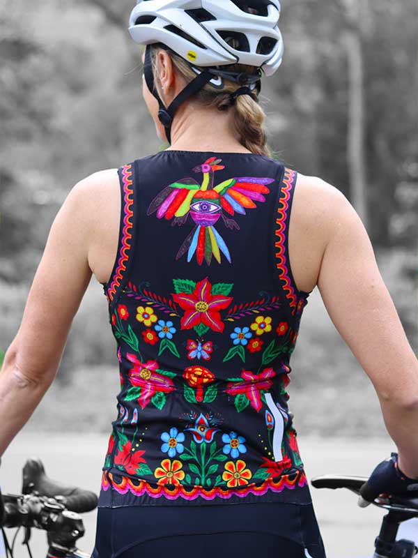 Cyklodres bez rukávů CYCOLOGY Frida Black, dámský