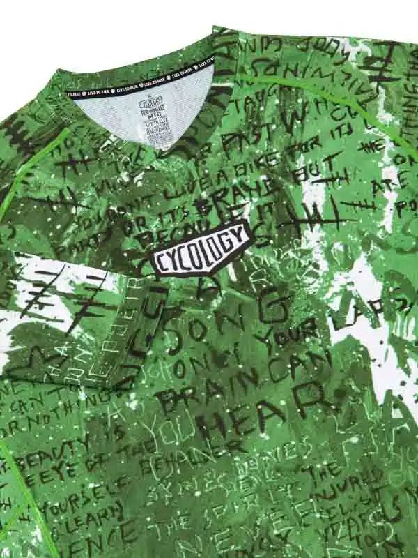 MTB dres CYCOLOGY Baz, pánský, krátký rukáv