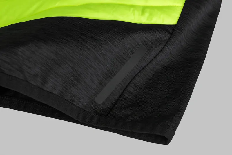 Pánská bunda/mikina ETAPE CRUX 2.0, žlutá fluo/černá, velikost XXL