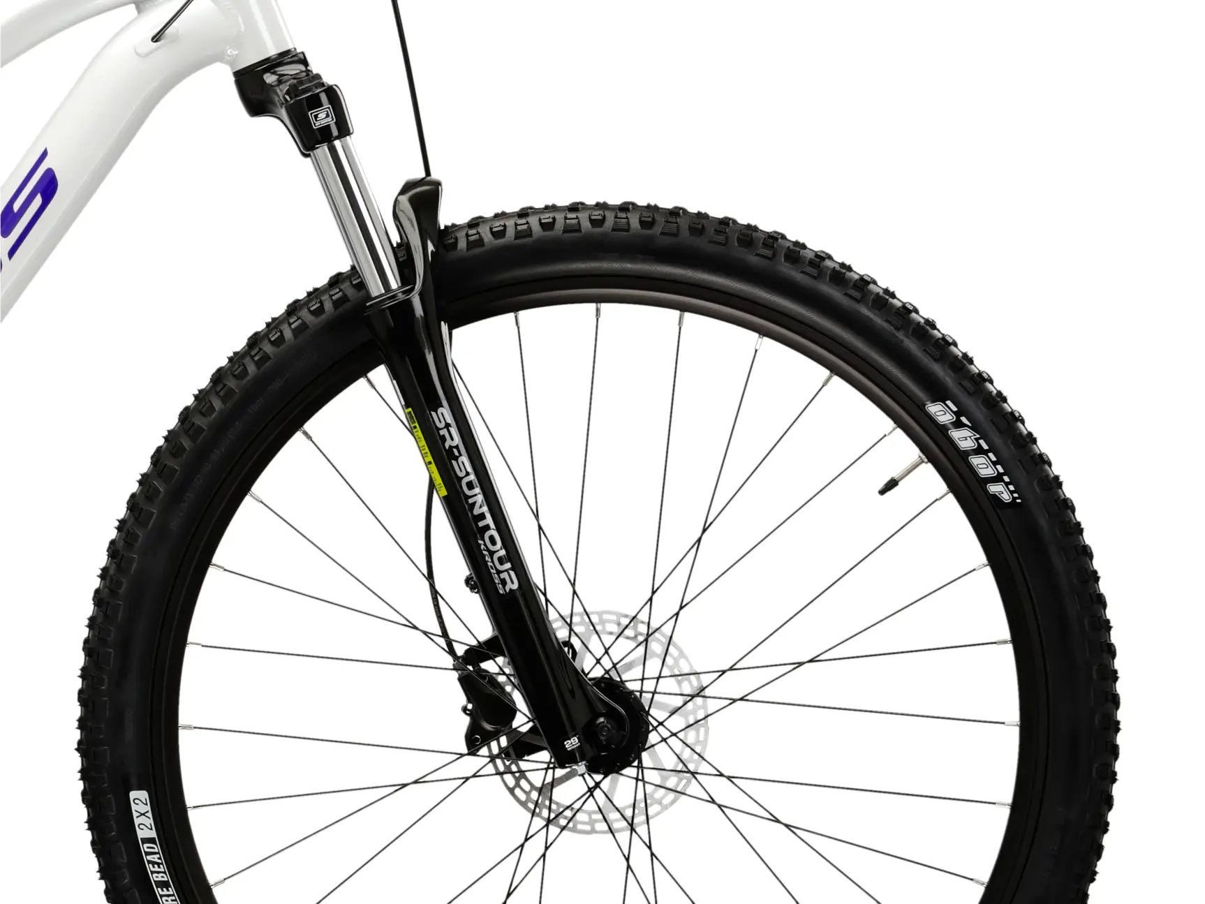 KROSS LEA 4.0, model 2025, pneu 27,5", barva perlová/fialová - ZDARMA dopravné, seřízení, odborná montáž a sada světel!