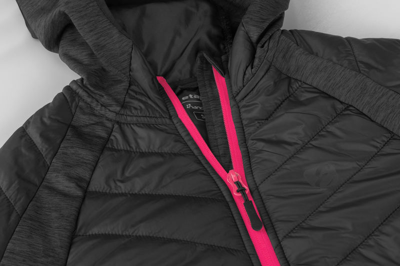 Dámská bunda/mikina ETAPE SIERRA PRO 2.0, černá/růžová