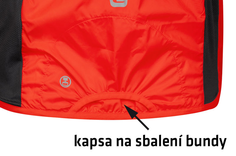 Pánská větrovka ETAPE Bora 2.0, oranžová