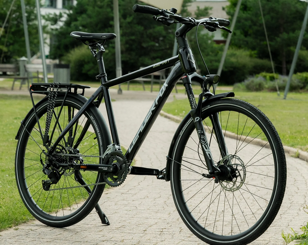 Leader Fox ESPIRIT pánské, rám 19" (L), model 2025-1, black/silver - ZDARMA dopravné, odborná montáž, seřízení!