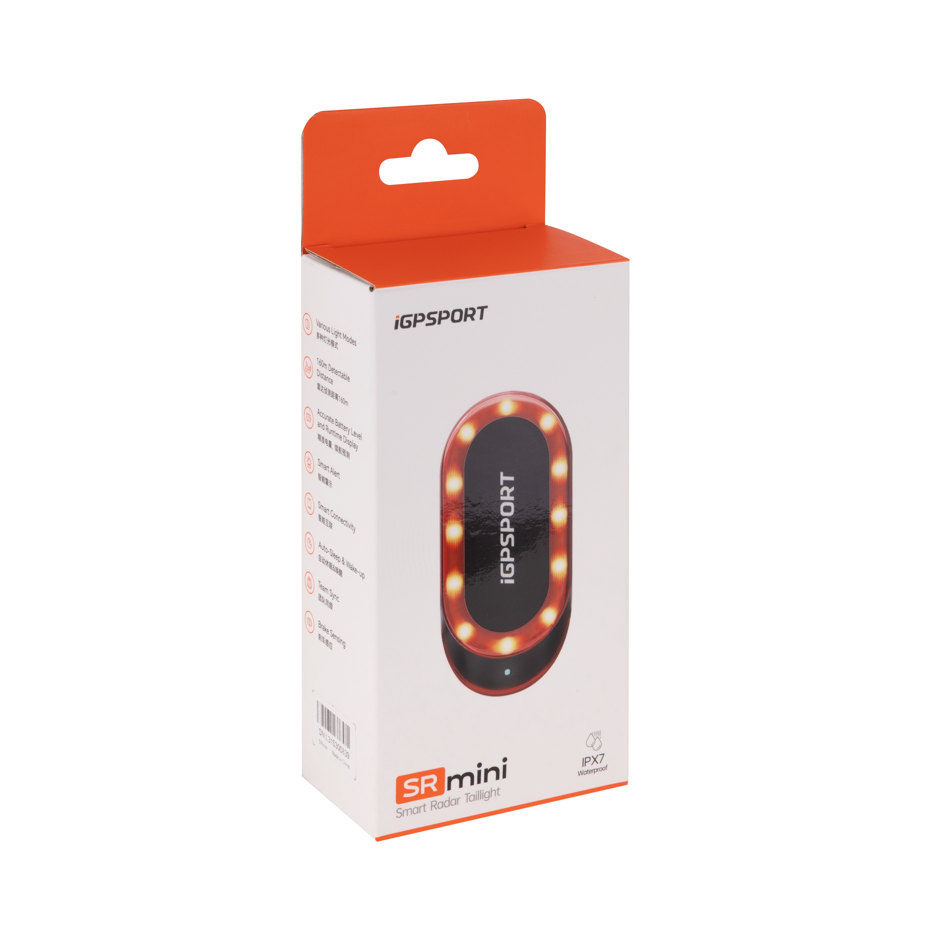 Blikačka zadní IGPSPORT SR mini