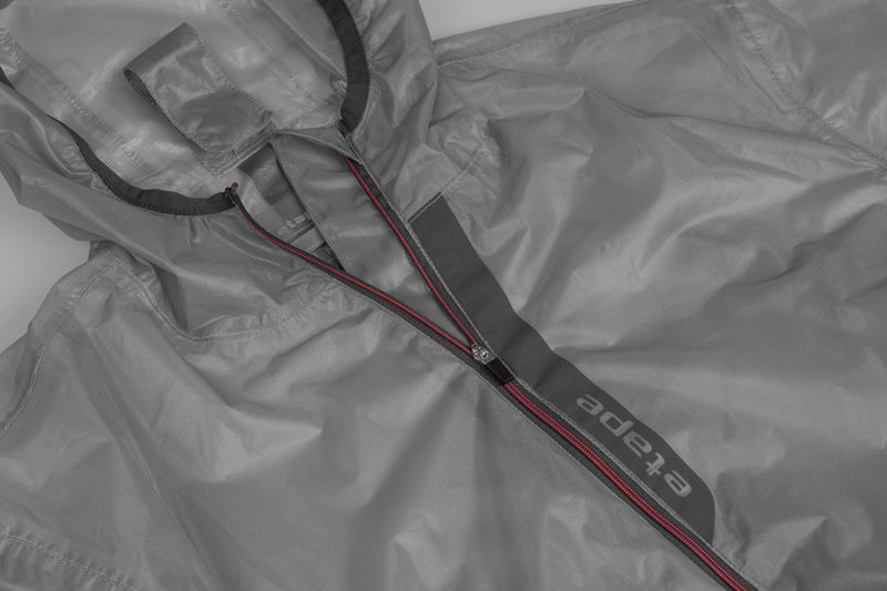 Pánská pláštěnka ETAPE VENTO, šedá transparent 