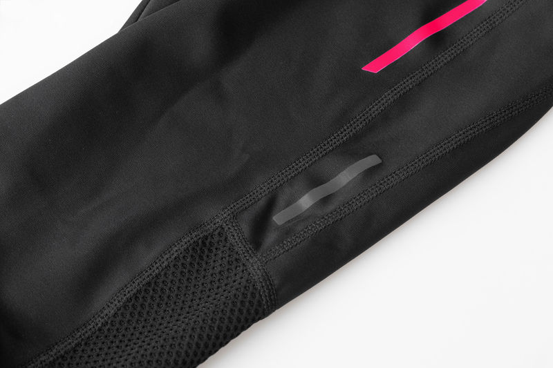 Dámské cyklistické kraťasy ETAPE SARA 2.0 3/4 s vložkou, černá/růžová