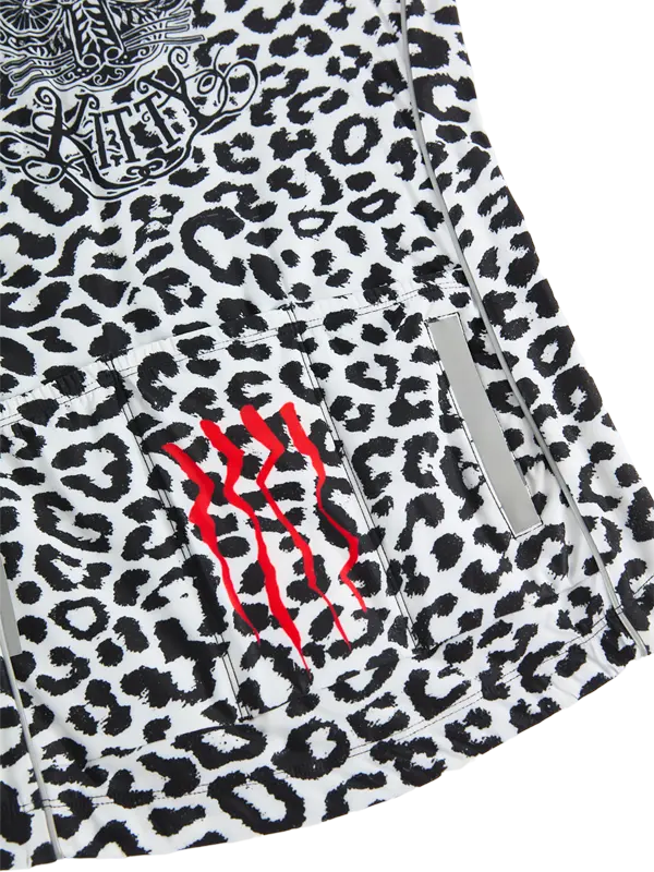 Cyklodres CYCOLOGY Winter Kitty, dámský, dlouhý rukáv, white