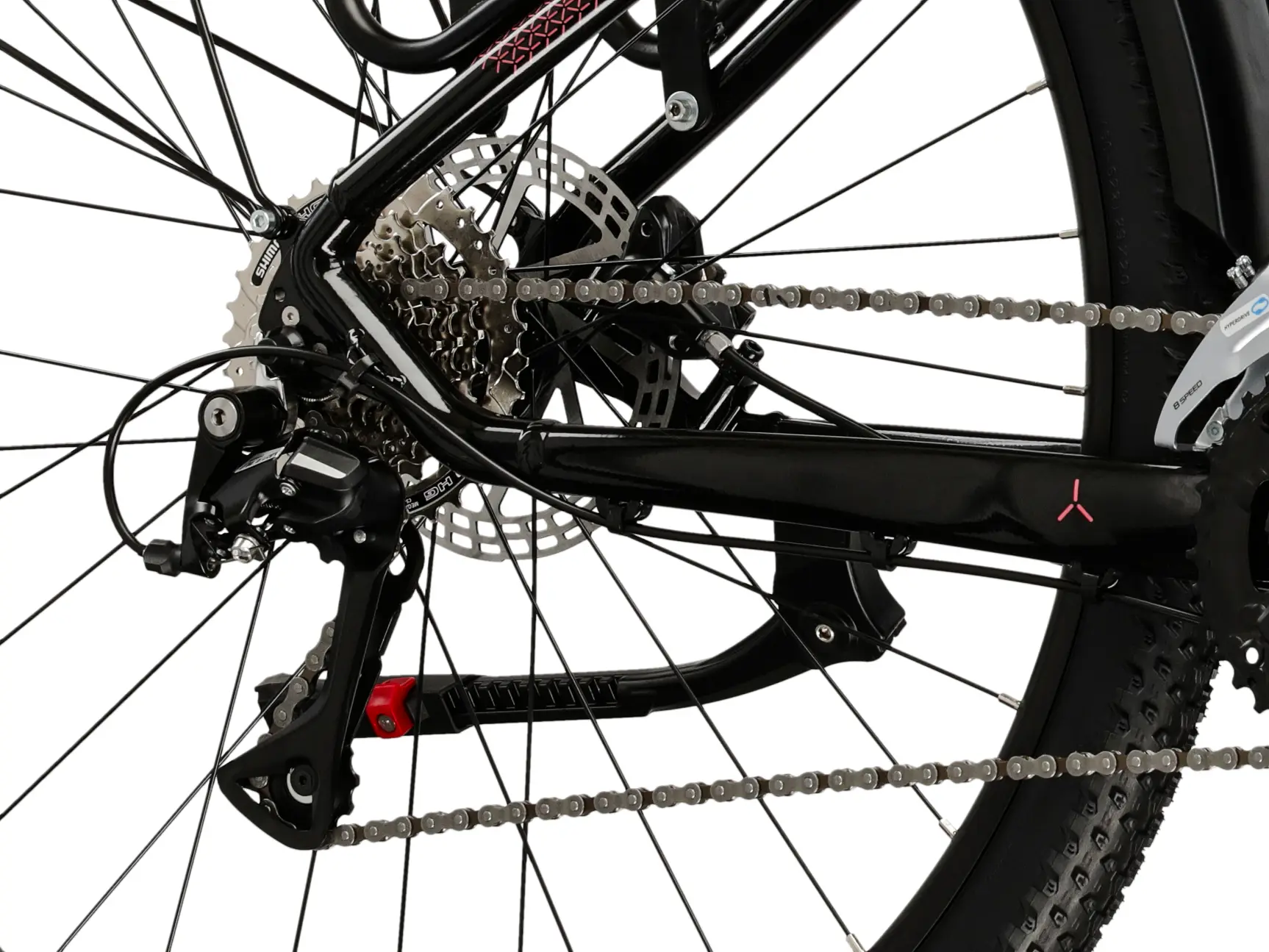 KROSS LEA 4.0 EQ, model 2026, pneu 29", barva černá/růžová modrá - ZDARMA dopravné, seřízení, odborná montáž a sada světel!