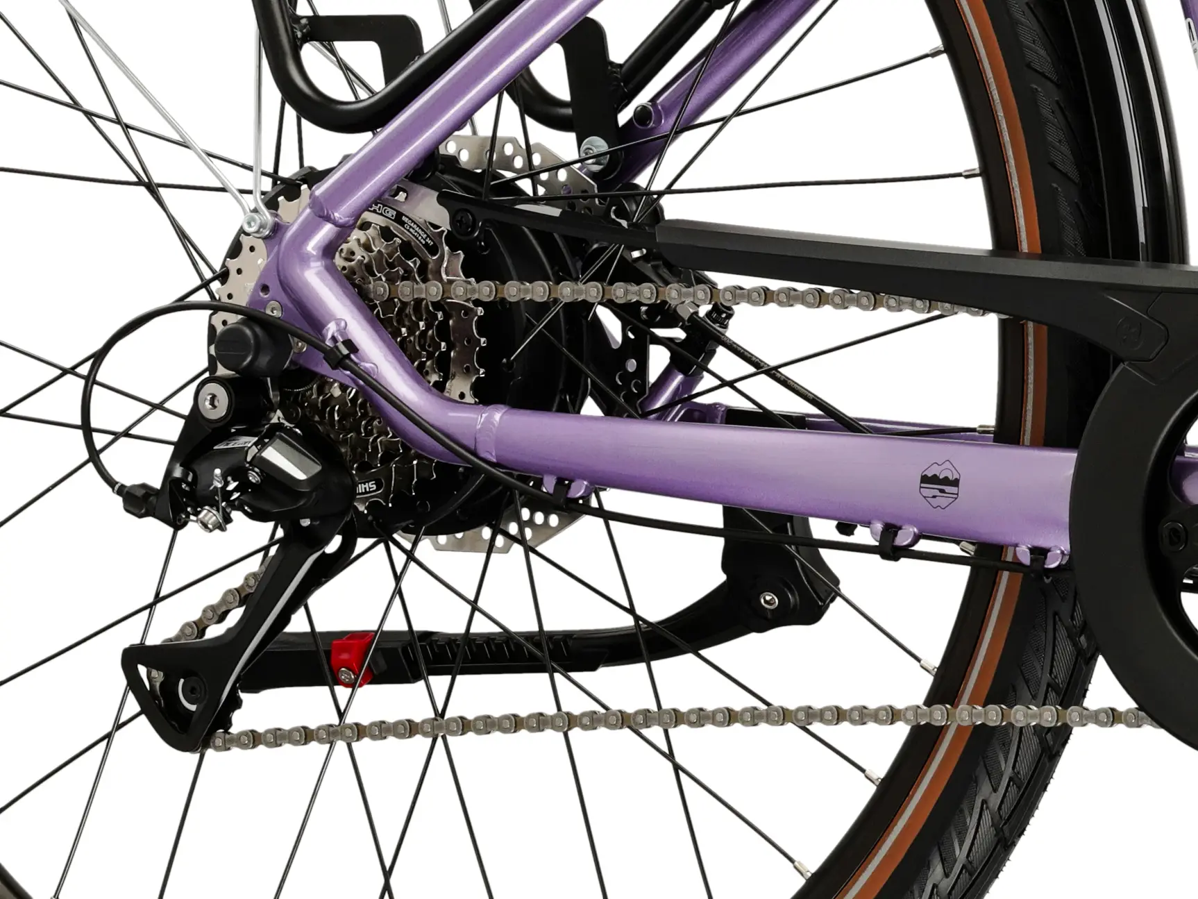 KROSS TRANS HYBRID 1.0, rám 19" (L), model 2026, pneu 28", barva fialová/černá - ZDARMA dopravné, odborná montáž a seřízení!