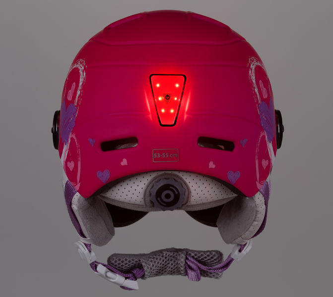 Etape dětská lyžařská přilba RIDER PRO LIGHT, růžová mat