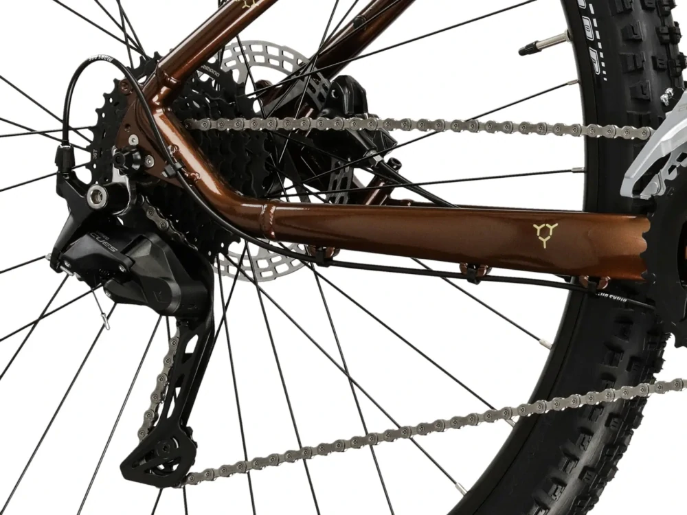 KROSS HEXAGON 5.0, model 2026, pneu 27,5", barva hnědá/zlatá - ZDARMA dopravné, odborná montáž, seřízení a sada světel!