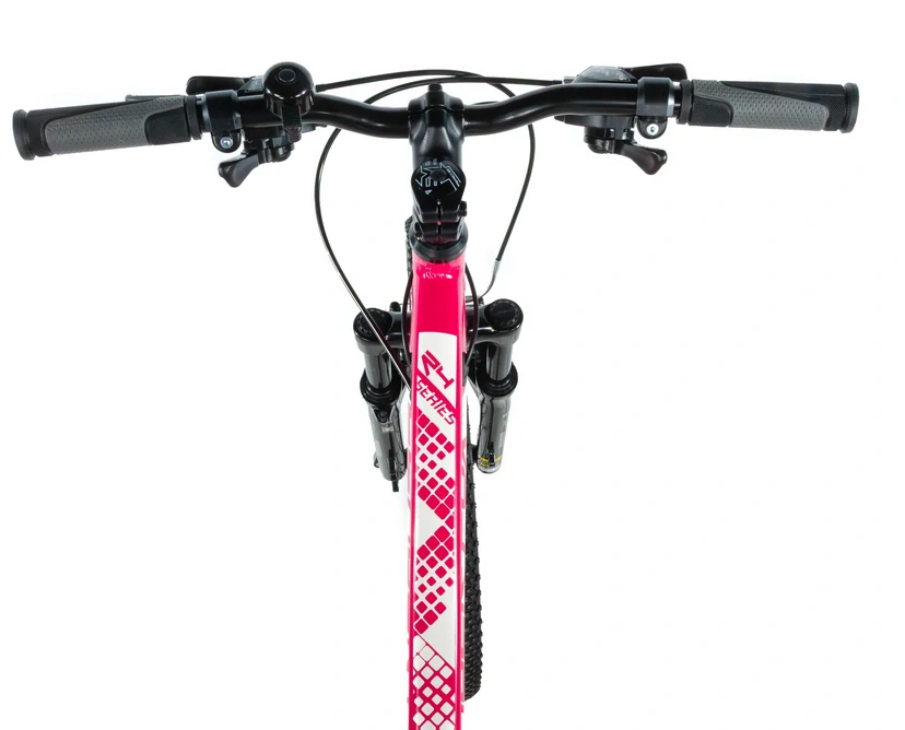 Leader Fox SPIDER dívčí 24" 2026-2, pink - ZDARMA dopravné, odborná montáž, seřízení a sada světel!