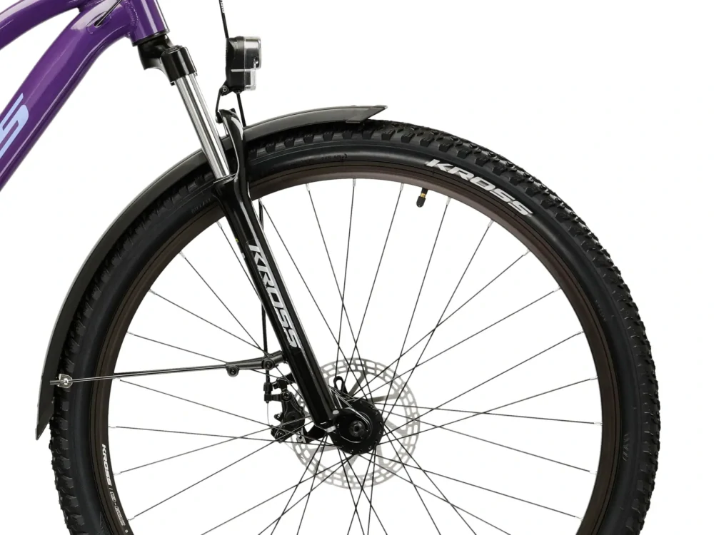 KROSS LEA 2.0 EQ, model 2026, pneu 29", barva fialová/fialová - ZDARMA dopravné, seřízení, odborná montáž a sada světel!