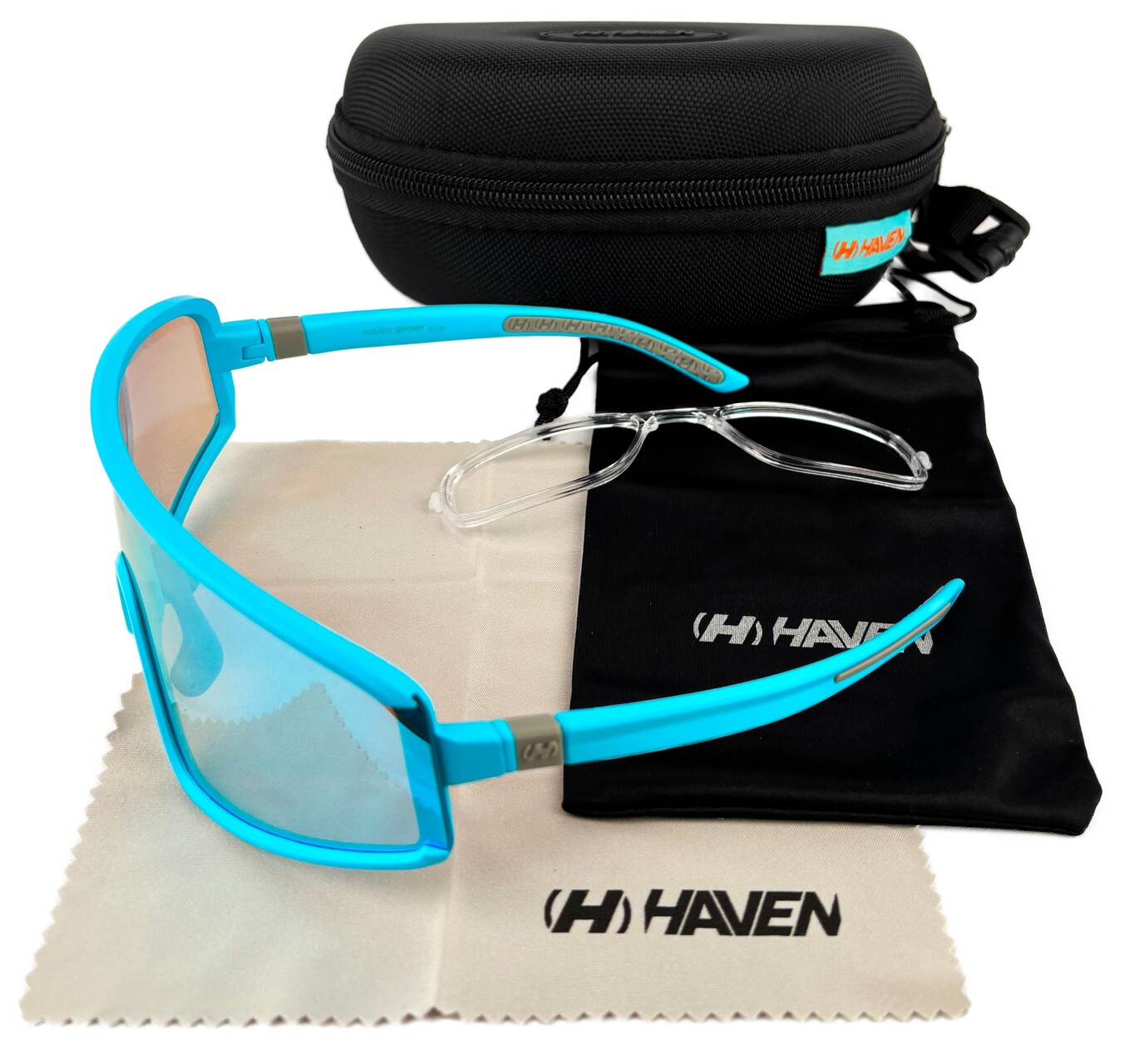 Sluneční brýle HAVEN VIBE PHOTO light blue photochromic