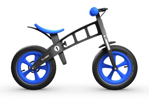 Odrážedlo FirstBike Limited edition blue - ZDARMA dopravné, košík a zvonek!
