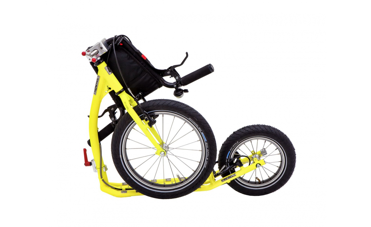 Skládací koloběžka KOSTKA REBEL MAX FOLD (G5), barva neon lemon - ZDARMA dopravné!
