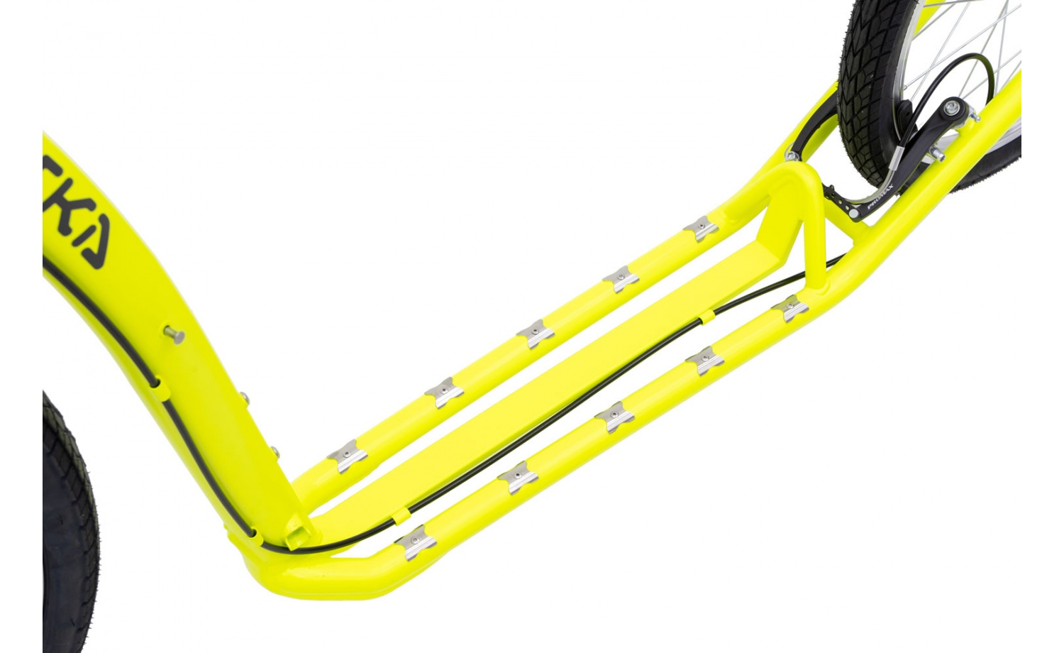 Koloběžka KOSTKA TOUR FUN (G6), barva NEON Lemon - ZDARMA dopravné!