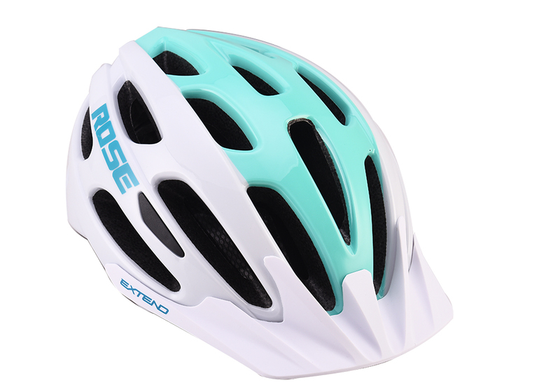 Cyklistická přilba EXTEND ROSE white-green