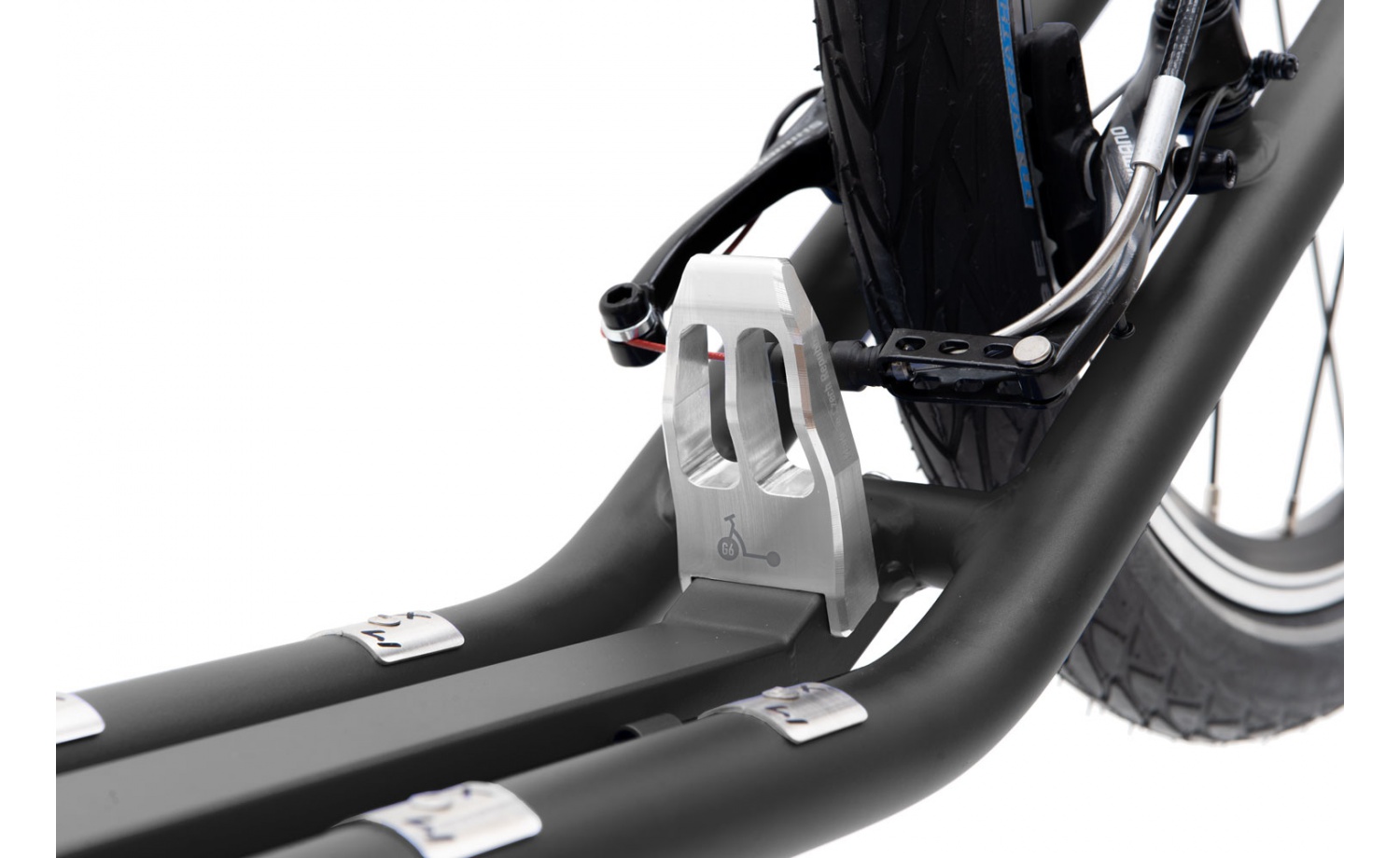 Koloběžka KOSTKA TOUR MAX (G6), barva satin black - ZDARMA dopravné!