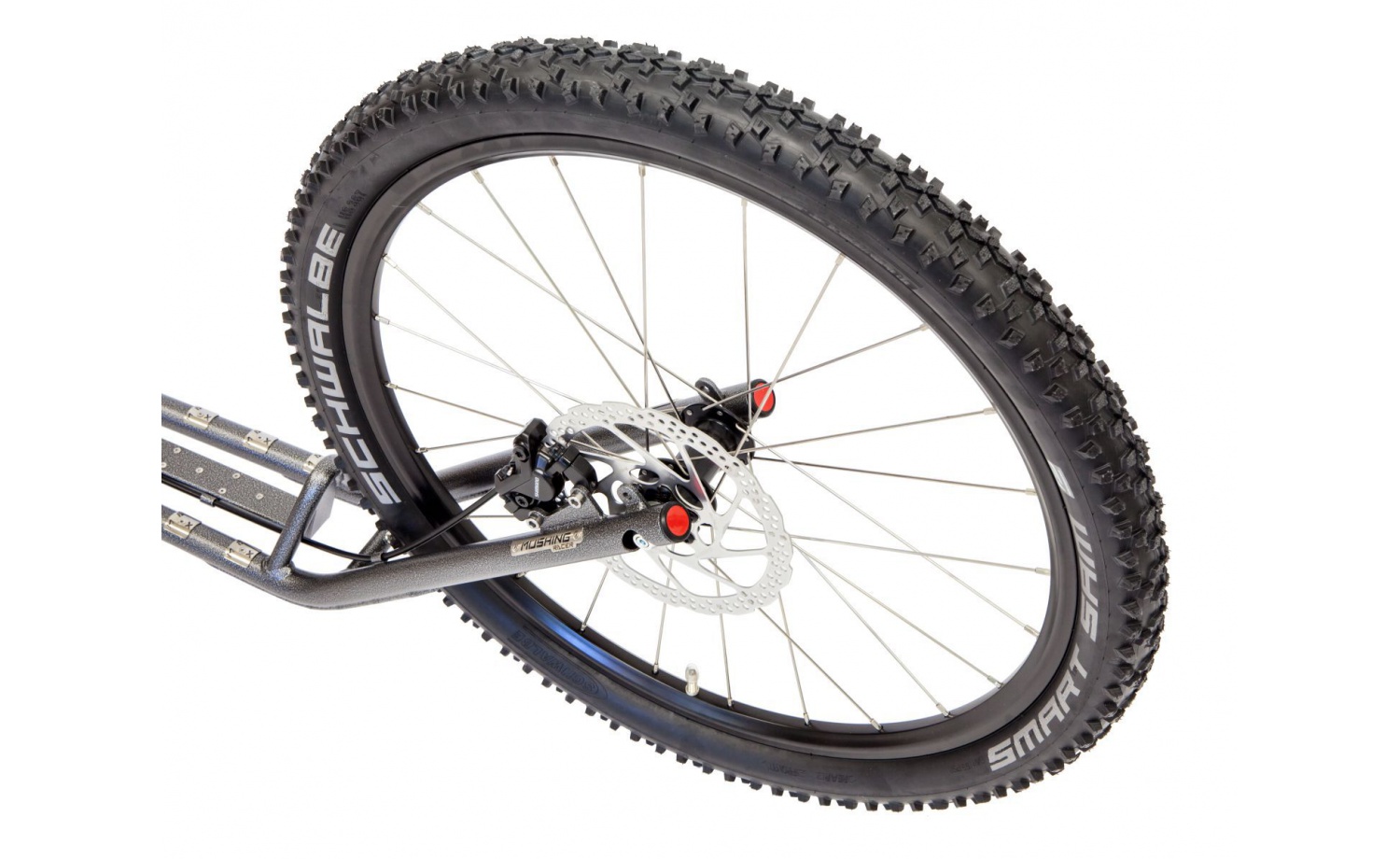 Koloběžka KOSTKA MUSHING RACER MAX (G6), barva antic silver - ZDARMA dopravné!