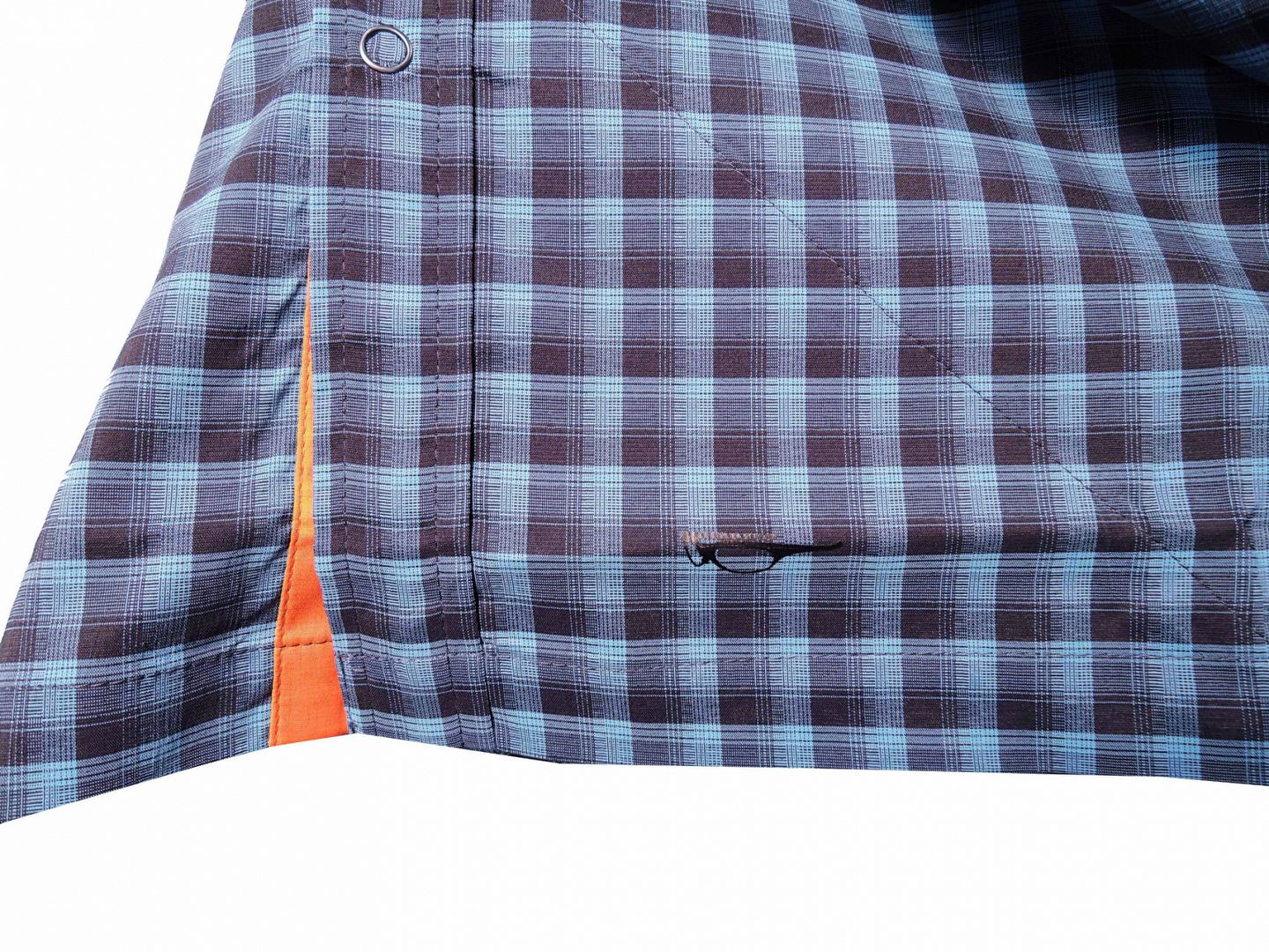 Košile HAVEN AGNESS SLIMFIT men blue/orange