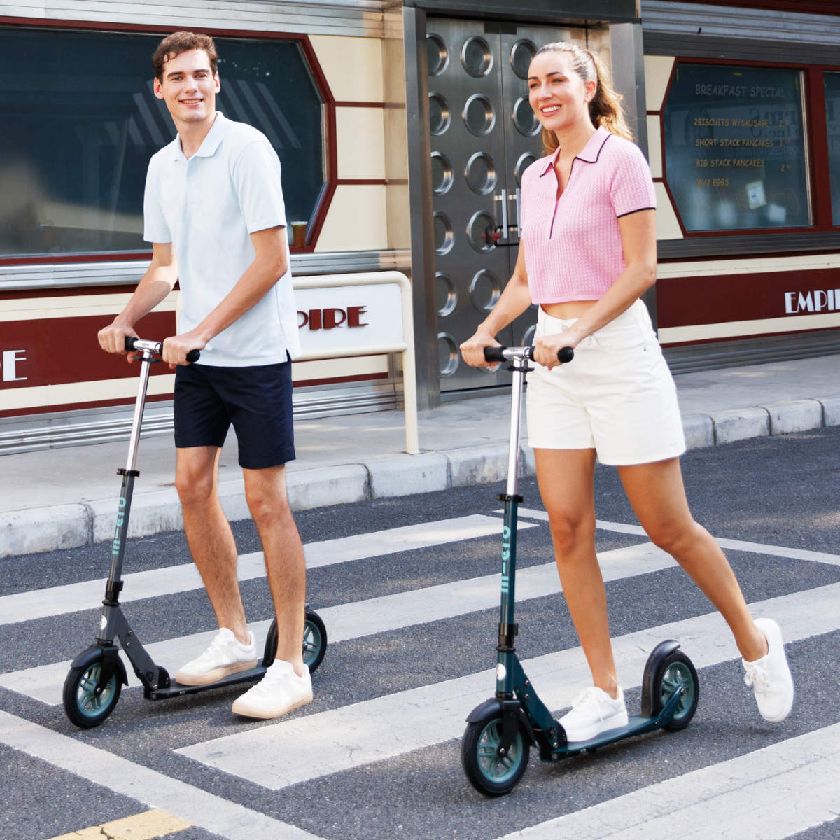 Koloběžka Micro Classic NanoGrid Tire zelená - ZDARMA dopravné a Zdravá láhev! 