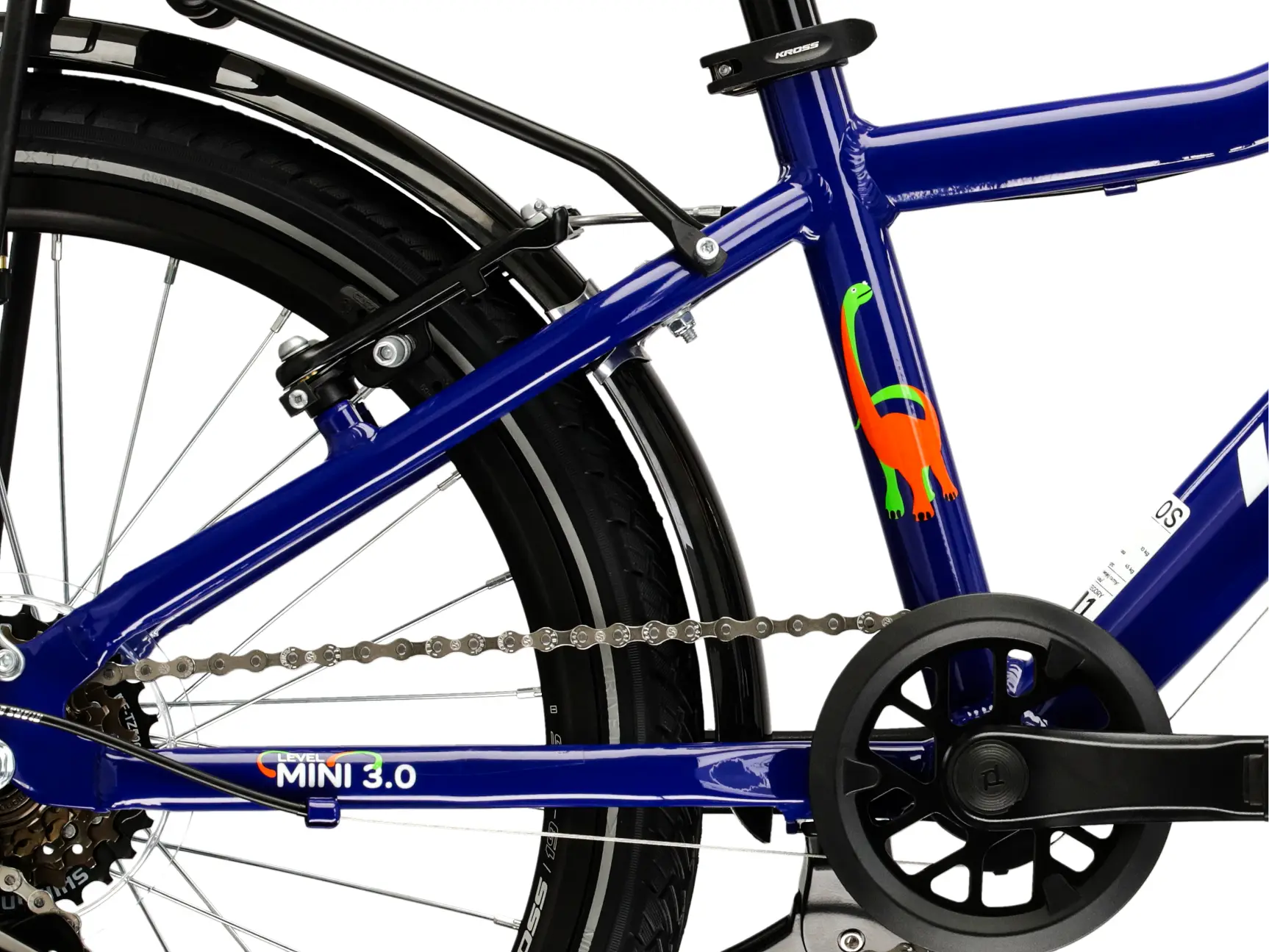 KROSS LEA MINI 3.0 EQ, model 2025, pneu 20", barva námořnická modrá - ZDARMA dopravné, odborná montáž, seřízení!