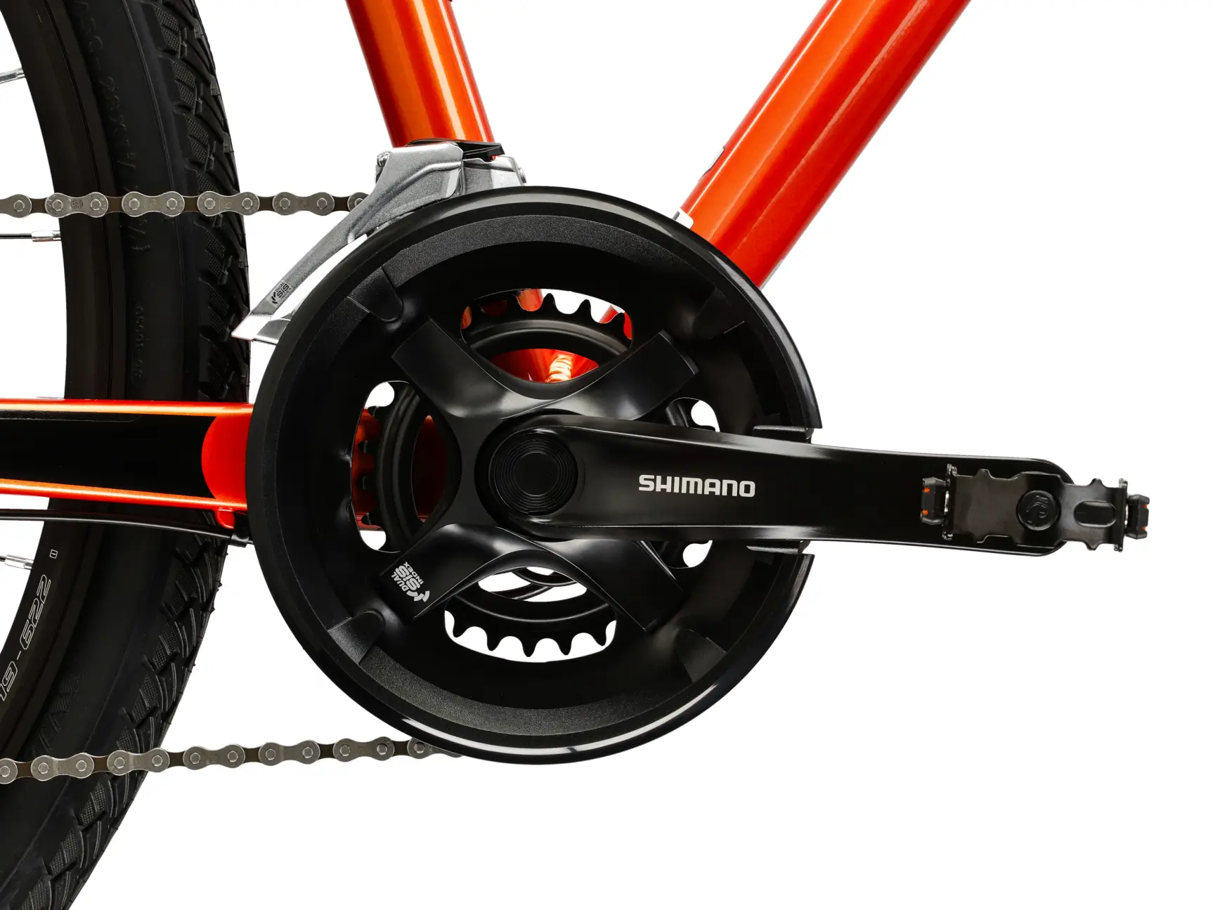 KROSS EVADO 3.0, rám 23" (XL), model 2025, pneu 28", barva orange - ZDARMA dopravné, seřízení, odborná montáž a sada světel!